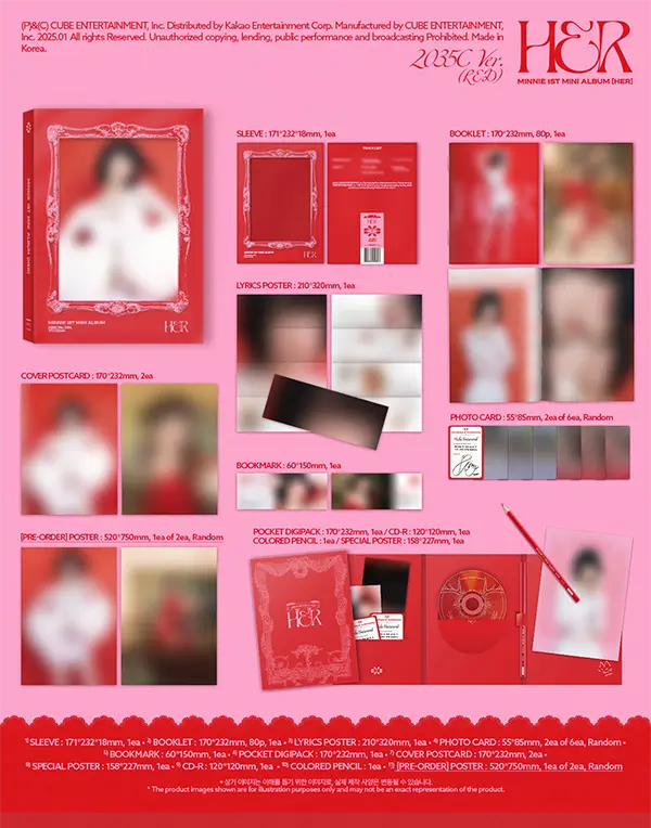 MINNIE (I-DLE) - HER [1st Mini Album]