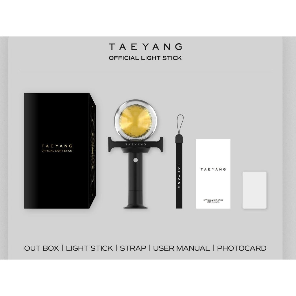 （専用）TAEYANG OFFICIAL LIGHT STICK TAEYANG - OFFICIAL LIGHT STICK – KeaPOP