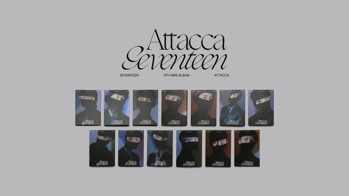 SEVENTEEN 9TH MINI ALBUM - ATTACCA (CARAT VER.) – KeaPOP