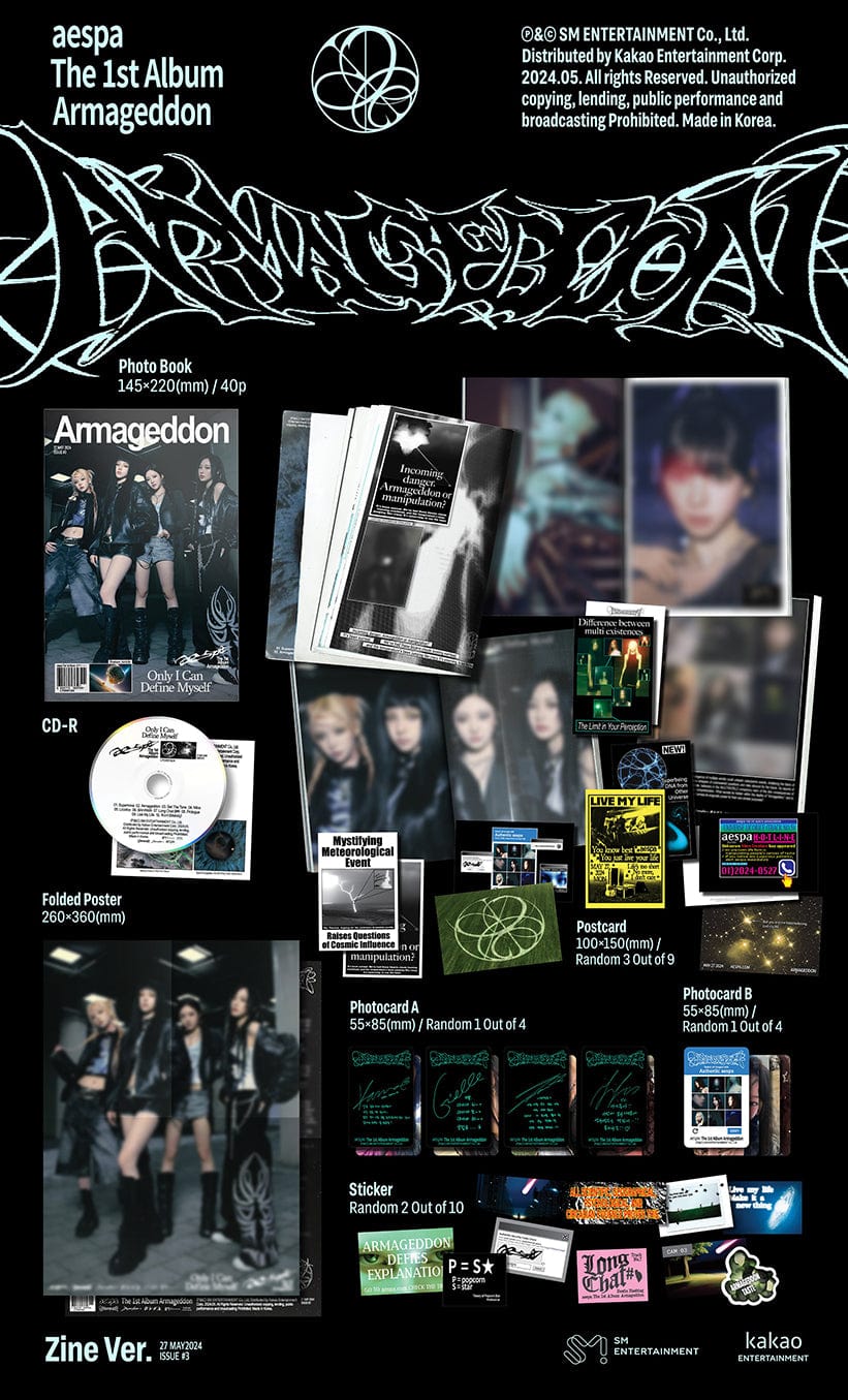 aespa - The 1st Album 'Armageddon' [Zine Ver.]