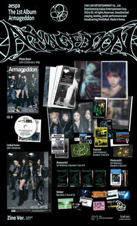 aespa - The 1st Album 'Armageddon' [Zine Ver.]