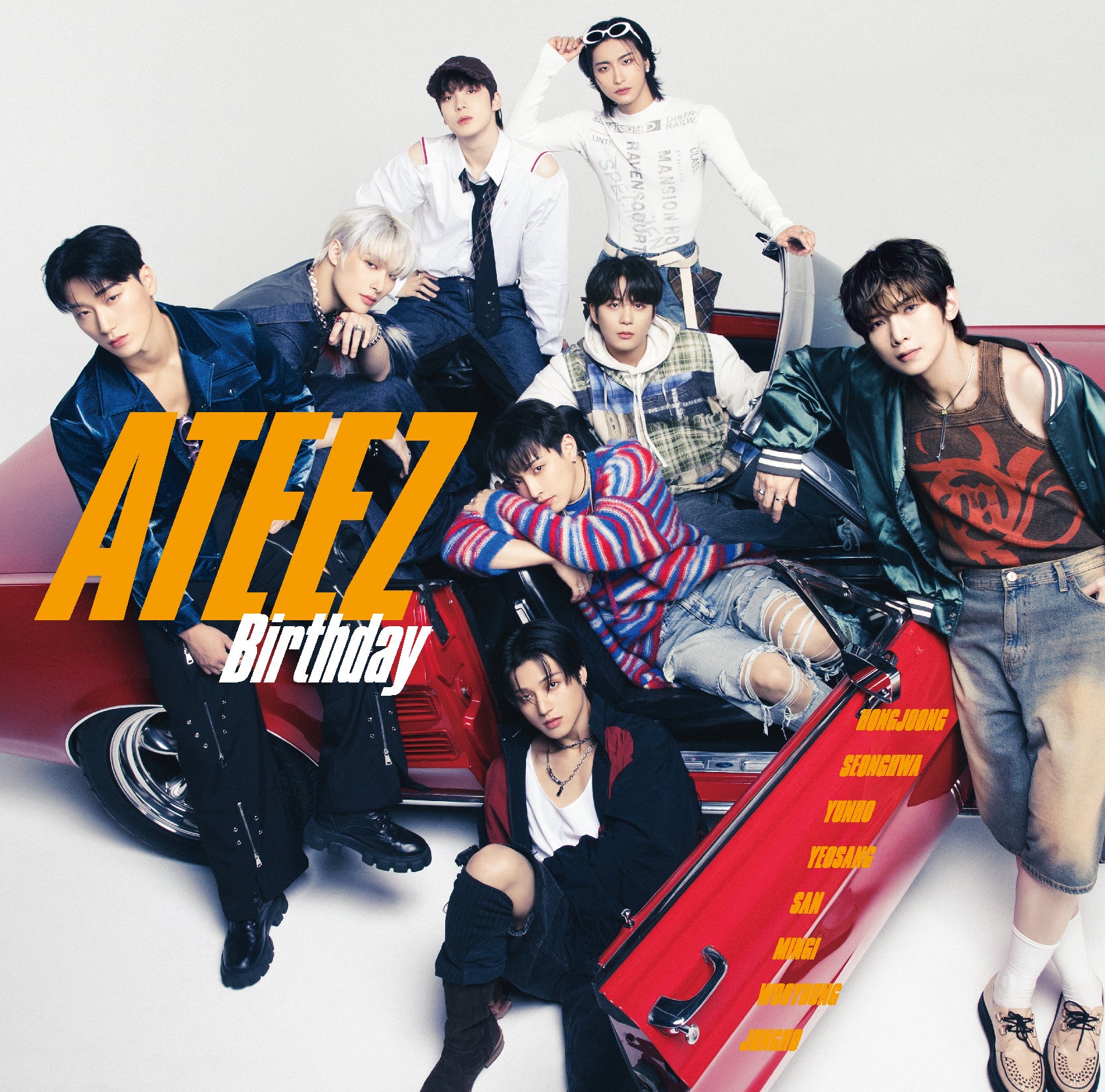 ATEEZ JAPAN 4th SINGLE 'Birthday' (Normal and limited ver) – KeaPOP