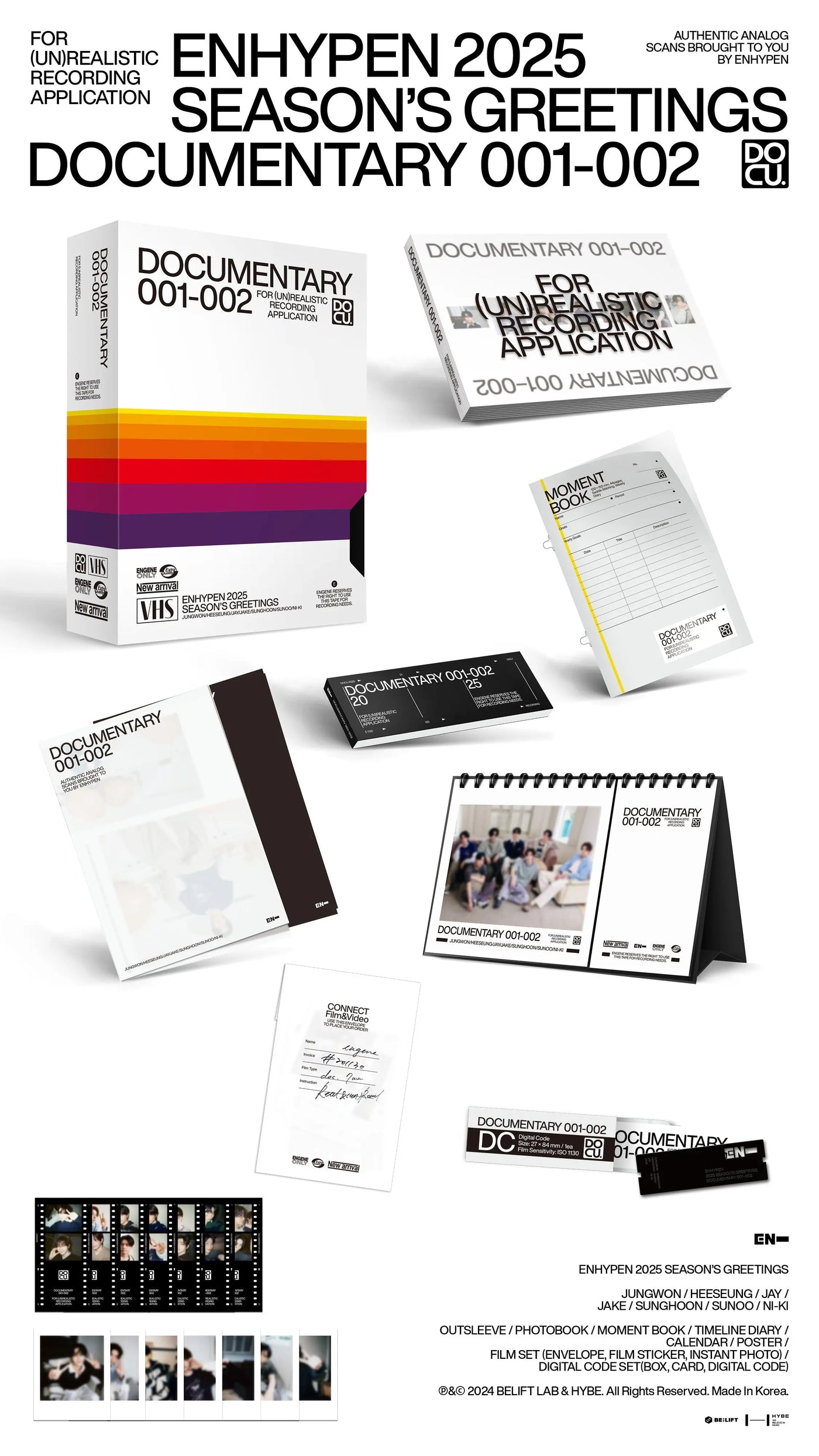 ENHYPEN 2025 SEASON'S GREETINGS - Documentary 001-002