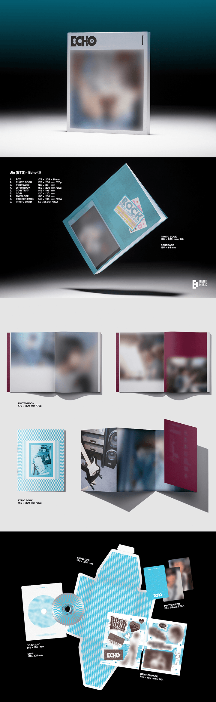 Jin (BTS) - 2nd Mini Album 'Echo'