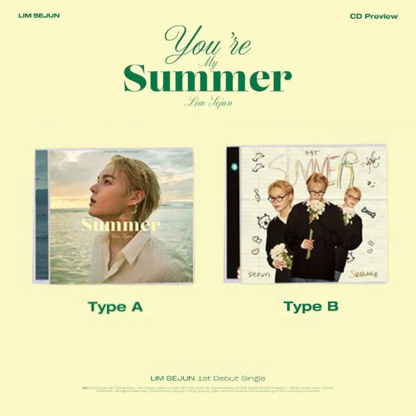 [SIGNED] - LIM SEJUN “You’re My Summer” (WITH SPECIAL PHOTOCARD)