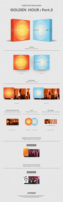 ATEEZ - 12th Mini Album GOLDEN HOUR : Part.3