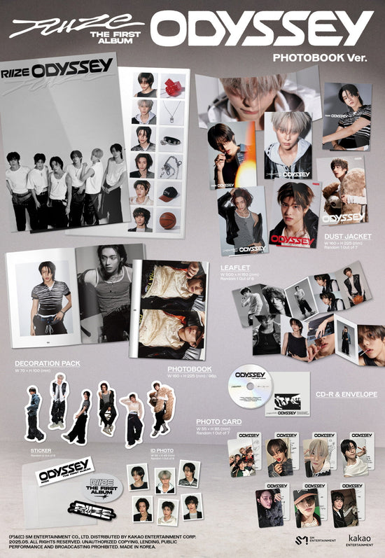 Riize The First Album - Odyssey [photobook ver.]