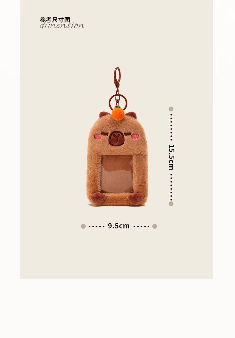 Capybara photocard holder