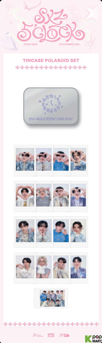 Stray Kids – SKZ 5’CLOCK - TINCASE POLAROID SET