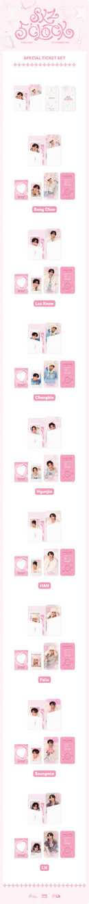 Stray Kids - SKZ 5'Clock - Special Ticket Set (Member ver)