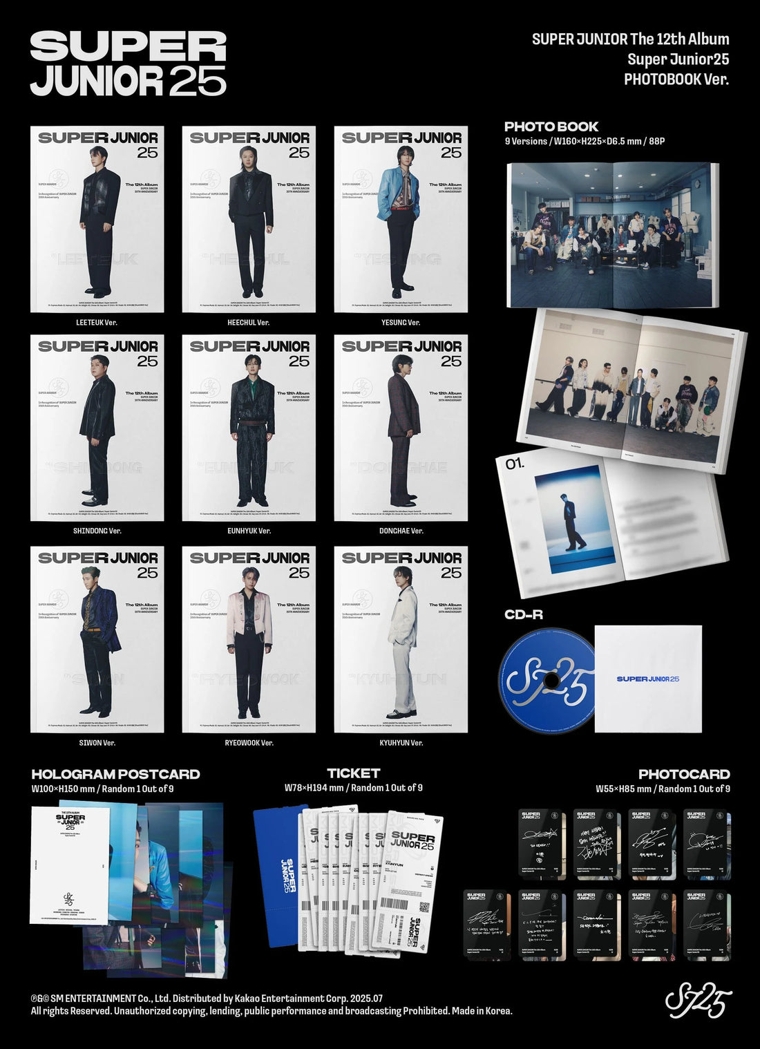 SUPER JUNIOR - SUPER JUNIOR25 (PHOTOBOOK VER.)