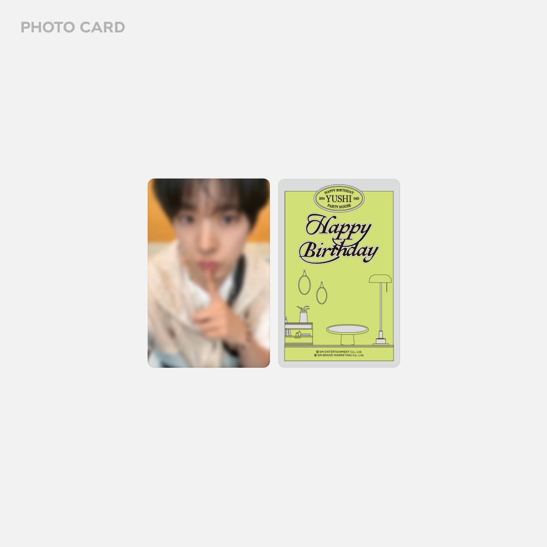 YUSHI (NCT WISH) - [SM ARTIST BIRTHDAY] POUCH PACK
