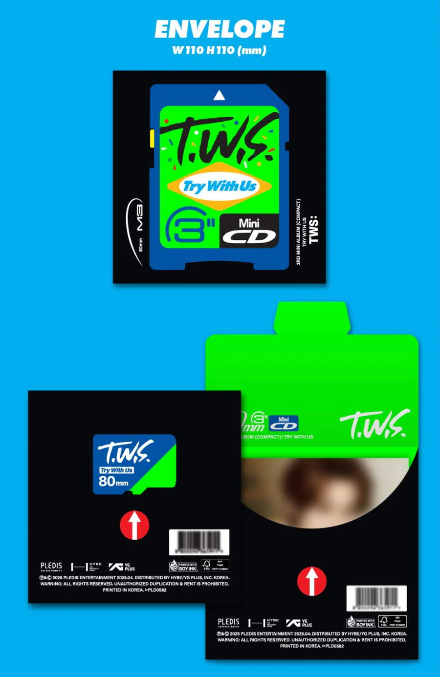 TWS 3rd Mini Album ‘TRY WITH US’ (Compact Ver.)