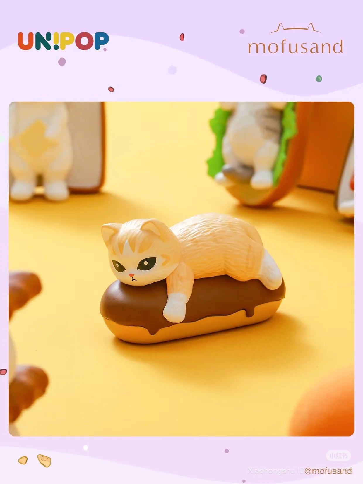 Mofusand Q Mini Blind Bag- Love Dessert Series Blind Box