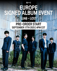 LUN8 - LOST (Memo ver.) EUROPE SIGNED ALBUM EVENT
