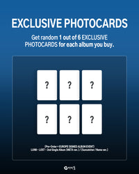 LUN8 - LOST (Memo ver.) EUROPE SIGNED ALBUM EVENT