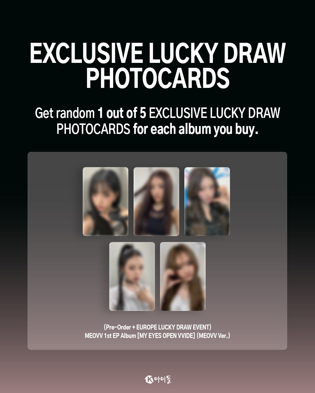 MEOVV - MY EYES OPEN VVIDE (MEOVV VER.) - SIGNED