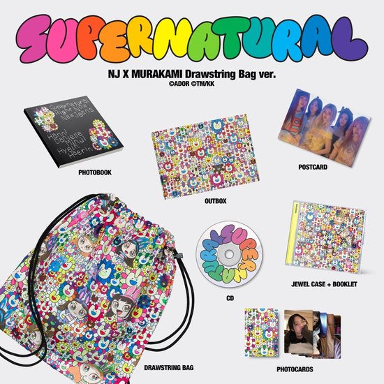 NEWJEANS - SUPERNATURAL (DRAWSTRING BAG VER.) – KeaPOP