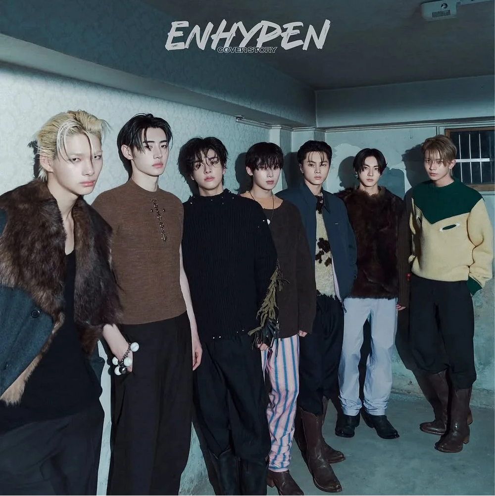 ENHYPEN - ARENA HOMME+ (OCTOBER 2025) COVER ENHYPEN