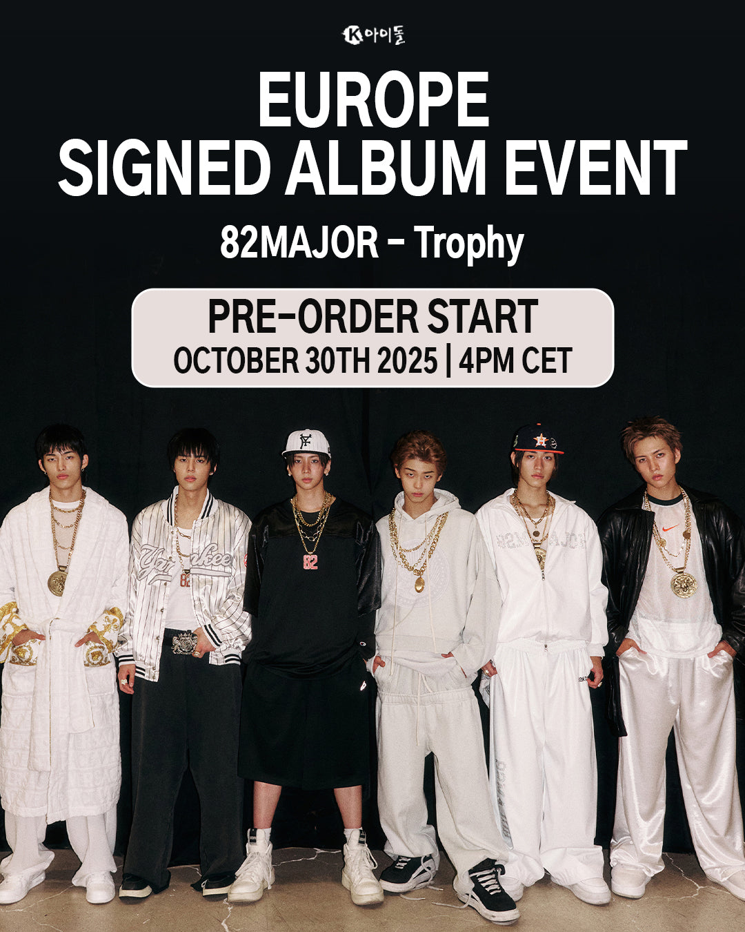 SIGNED] 82MAJOR - Trophy - 4th Mini Album (Classic Ver.) – KeaPOP