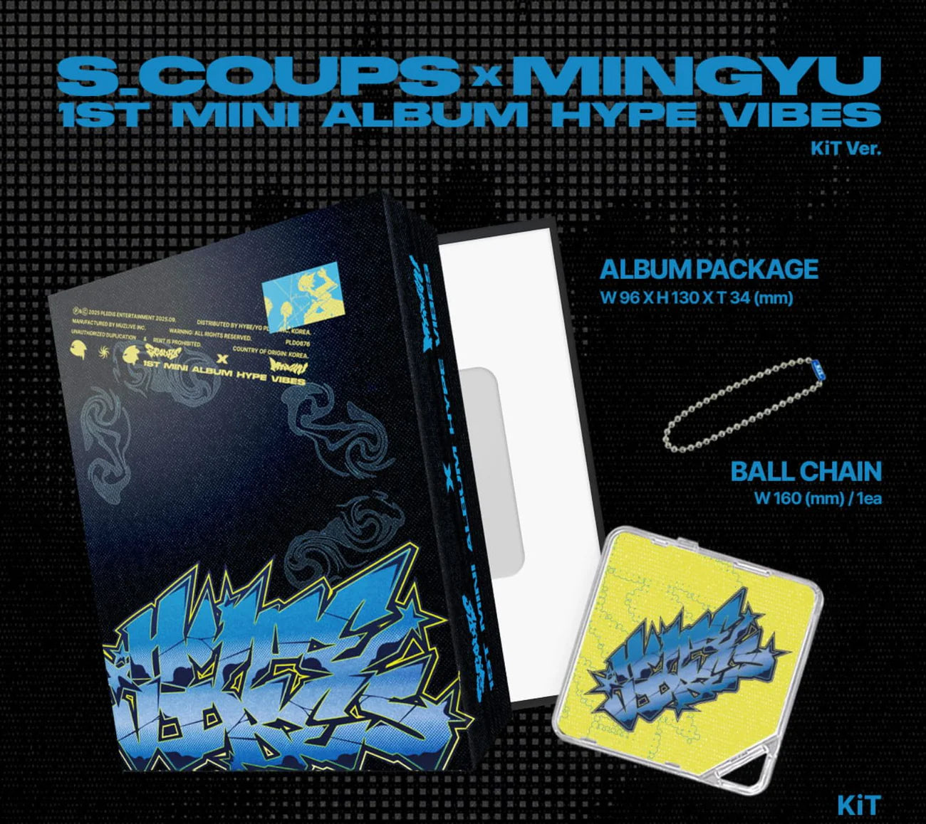 S.COUPS X MINGYU (SEVENTEEN) - HYPE VIBES (KIT VER.)