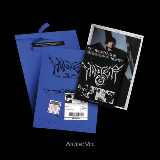 KEY (SHINEE) - HUNTER (PHOTOBOOK VER.) (ARCHIVE VER.)