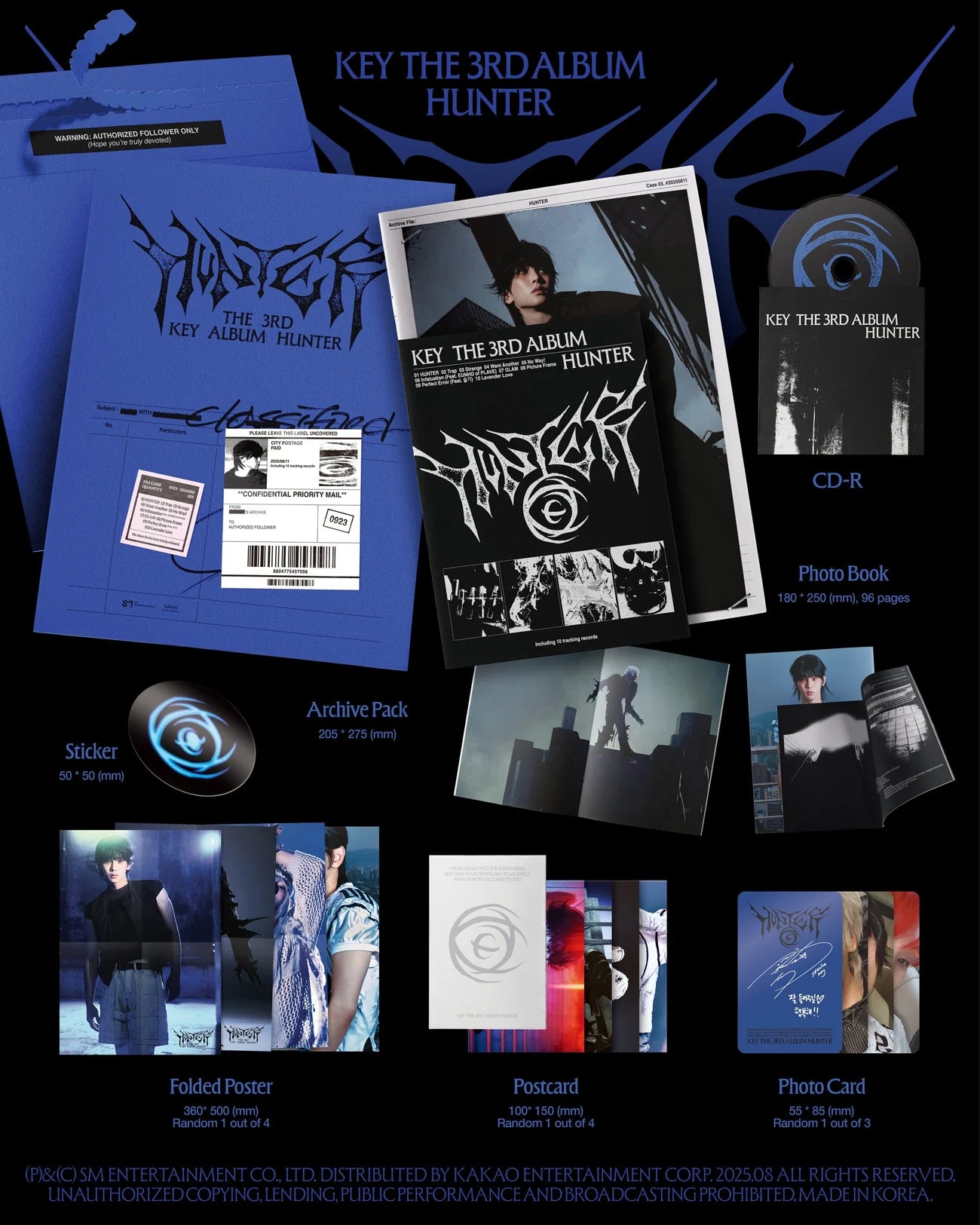 KEY (SHINEE) - HUNTER (PHOTOBOOK VER.) (ARCHIVE VER.)