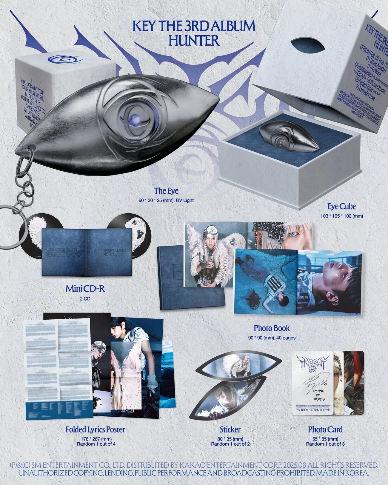 KEY (SHINEE) - HUNTER (PACKAGE VER.)