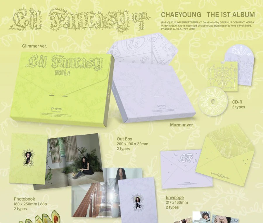 CHAEYOUNG (TWICE) - LIL FANTASY VOL.1 (with POB POSTER & PIN BUTTON)