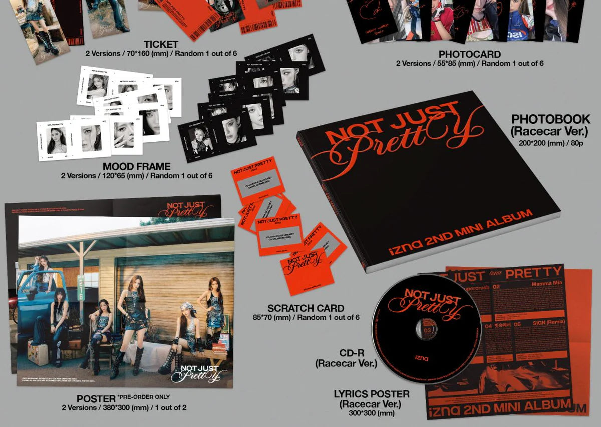 IZNA - NOT JUST PRETTY izna + EUROPE LUCKY DRAW EVENT)