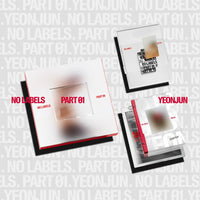 YEONJUN - NO LABELS: PART 01 SET of 3 different versions + WEVERSE GIFT