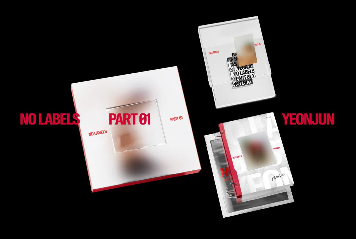 YEONJUN - NO LABELS: PART 01 SET of 3 different versions + WEVERSE GIFT
