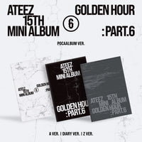 [PRE-ORDER] ATEEZ - GOLDEN HOUR : Part.6 15TH MINI ALBUM (POCAALBUM)