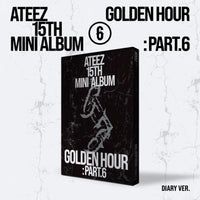 [PRE-ORDER] ATEEZ - GOLDEN HOUR : Part.6 15TH MINI ALBUM (POCAALBUM)