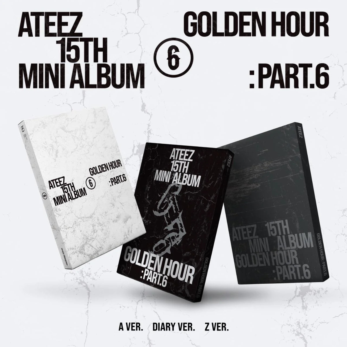 [PRE-ORDER] ATEEZ - GOLDEN HOUR : Part.6 (A / DIARY / Z VER.)