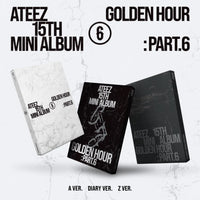 [PRE-ORDER] ATEEZ - GOLDEN HOUR : Part.6 (A / DIARY / Z VER.)