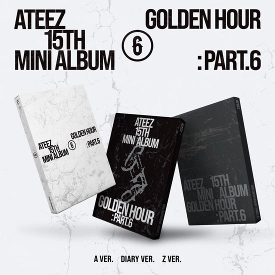 [PRE-ORDER] ATEEZ - GOLDEN HOUR : Part.6 (A / DIARY / Z VER.)