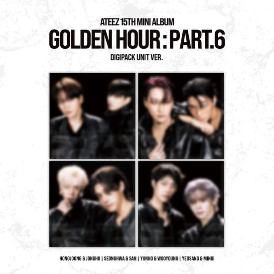 [PRE-ORDER] ATEEZ - GOLDEN HOUR : Part.6 (DIGIPACK UNIT ver.)