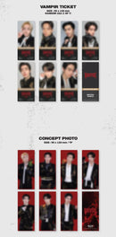 [ENHYPEN WORLD COUPON CARD COLLECTION] VAMPIRE (BASIC ver.)