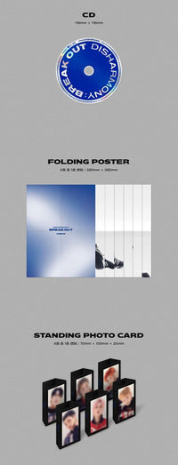 P1HARMONY - 2ND MINI ALBUM [DISHARMONY : BREAK OUT] (Break Out ver.)