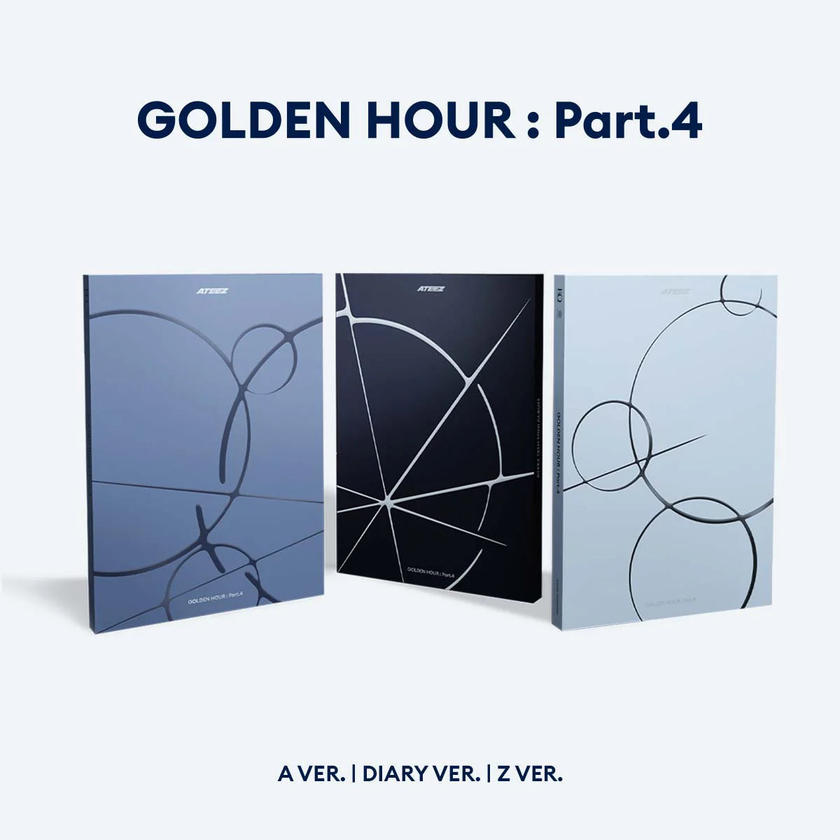 [PRE-ORDER] ATEEZ - [GOLDEN HOUR : Part.4] + DEAR MY MUSE GIFT