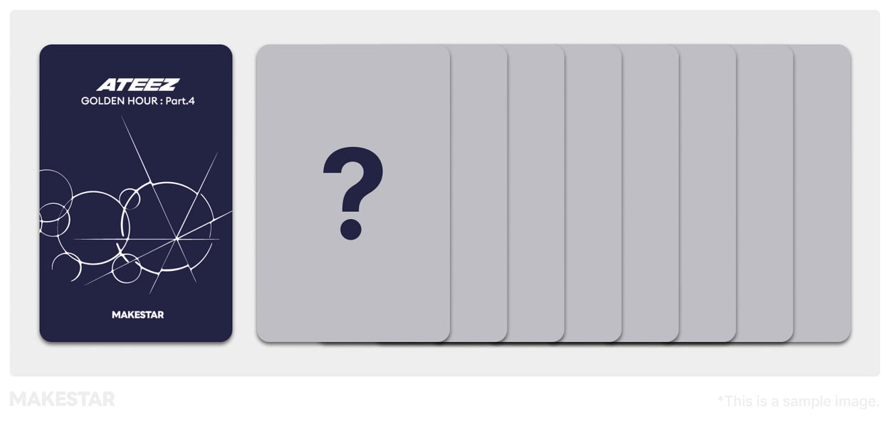 [PRE-ORDER] ATEEZ - [GOLDEN HOUR : Part.4] (POCAALBUM Ver.) + MAKESTAR GIFT