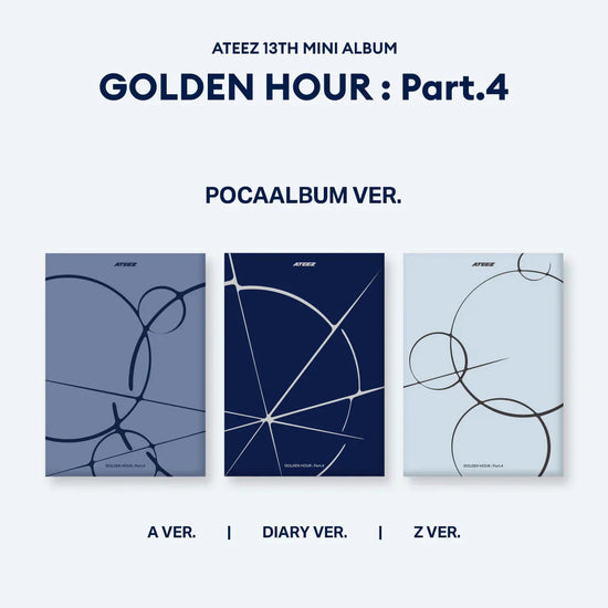ATEEZ - [GOLDEN HOUR : Part.4] (POCAALBUM Ver.)