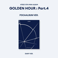[PRE-ORDER] ATEEZ - [GOLDEN HOUR : Part.4] (POCAALBUM Ver.) + MAKESTAR GIFT