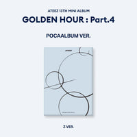 [PRE-ORDER] ATEEZ - [GOLDEN HOUR : Part.4] (POCAALBUM Ver.) + MAKESTAR GIFT