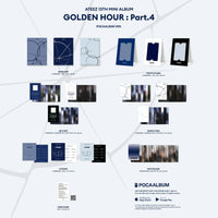 [PRE-ORDER] ATEEZ - [GOLDEN HOUR : Part.4] (POCAALBUM Ver.) + MAKESTAR GIFT