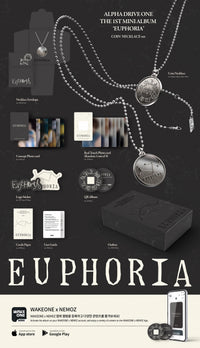 ALPHA DRIVE ONE - 1st Mini Album [EUPHORIA] (COIN NECKLACE Ver.) (LIMITED EDITION)