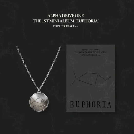 ALPHA DRIVE ONE - 1st Mini Album [EUPHORIA] (COIN NECKLACE Ver.) (LIMITED EDITION)