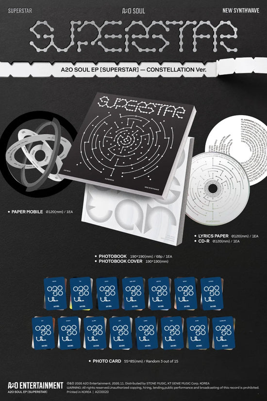 [PRE-ORDER] A2O - SOUL EP [SUPERSTAR]