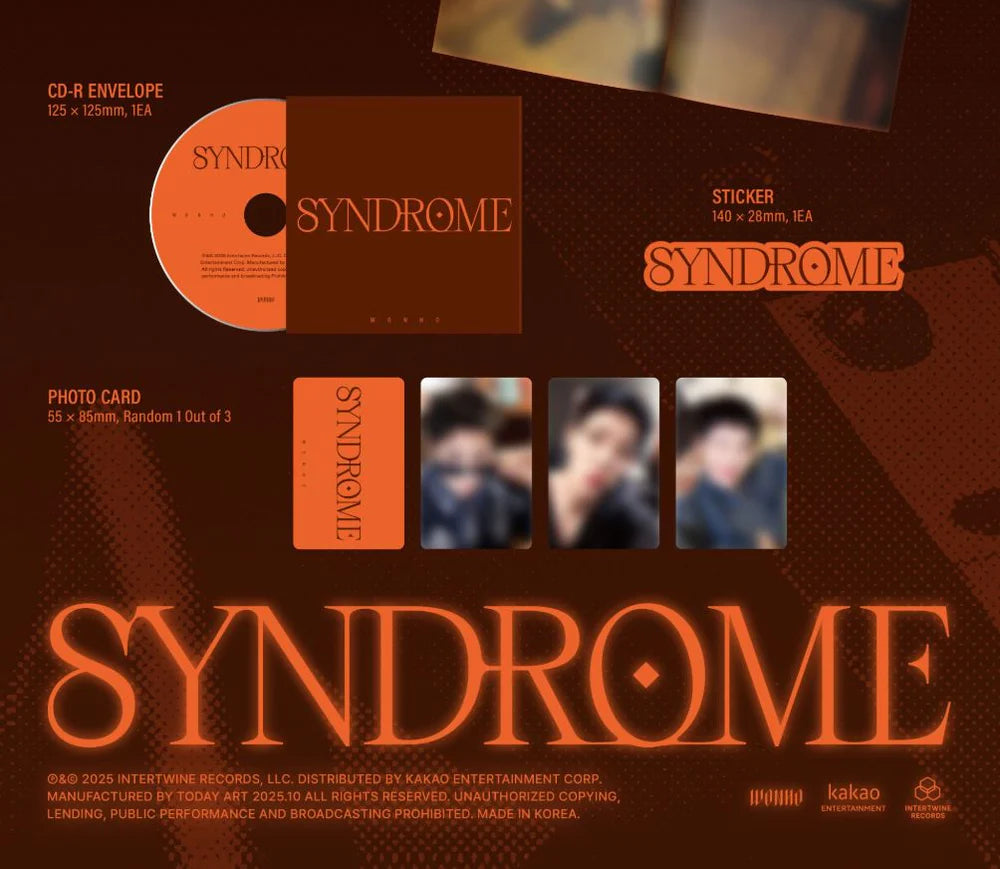 WONHO - 1ST ALBUM [SYNDROME]